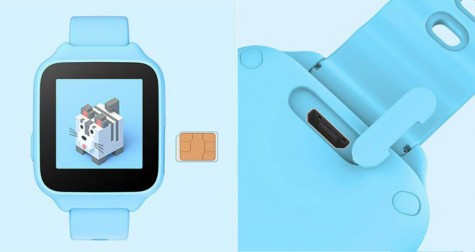 Детские часы Xiaomi Mitu Rabbit Smart Watch 2 Blue